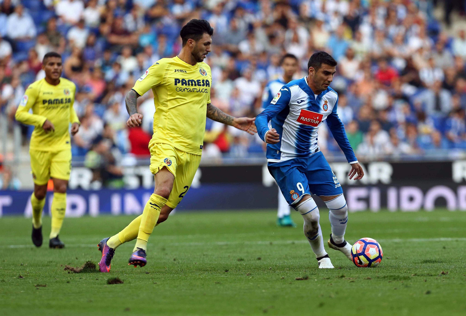 José Antonio Reyes, en un partido con el Espanyol.
