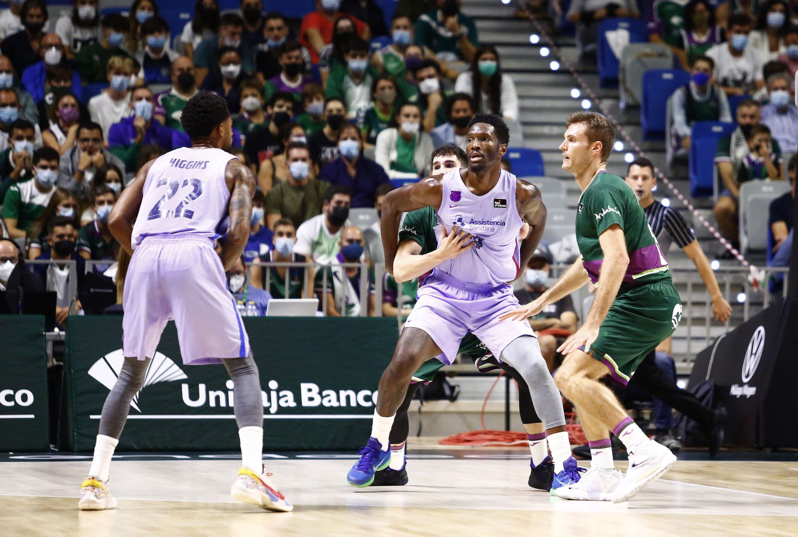 Las fotos del Unicaja-Barça