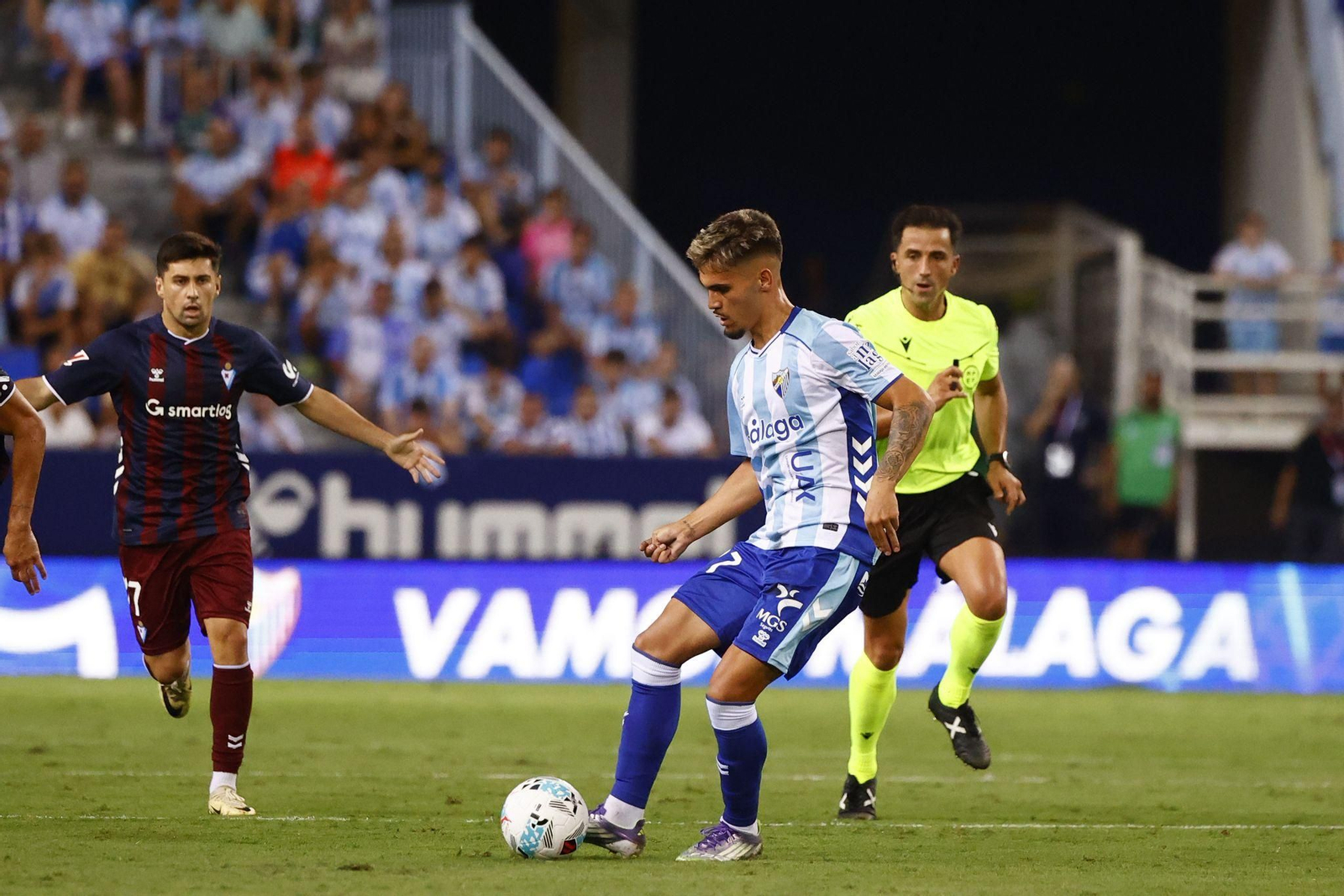 El Málaga CF - SD Eibar, en fotos