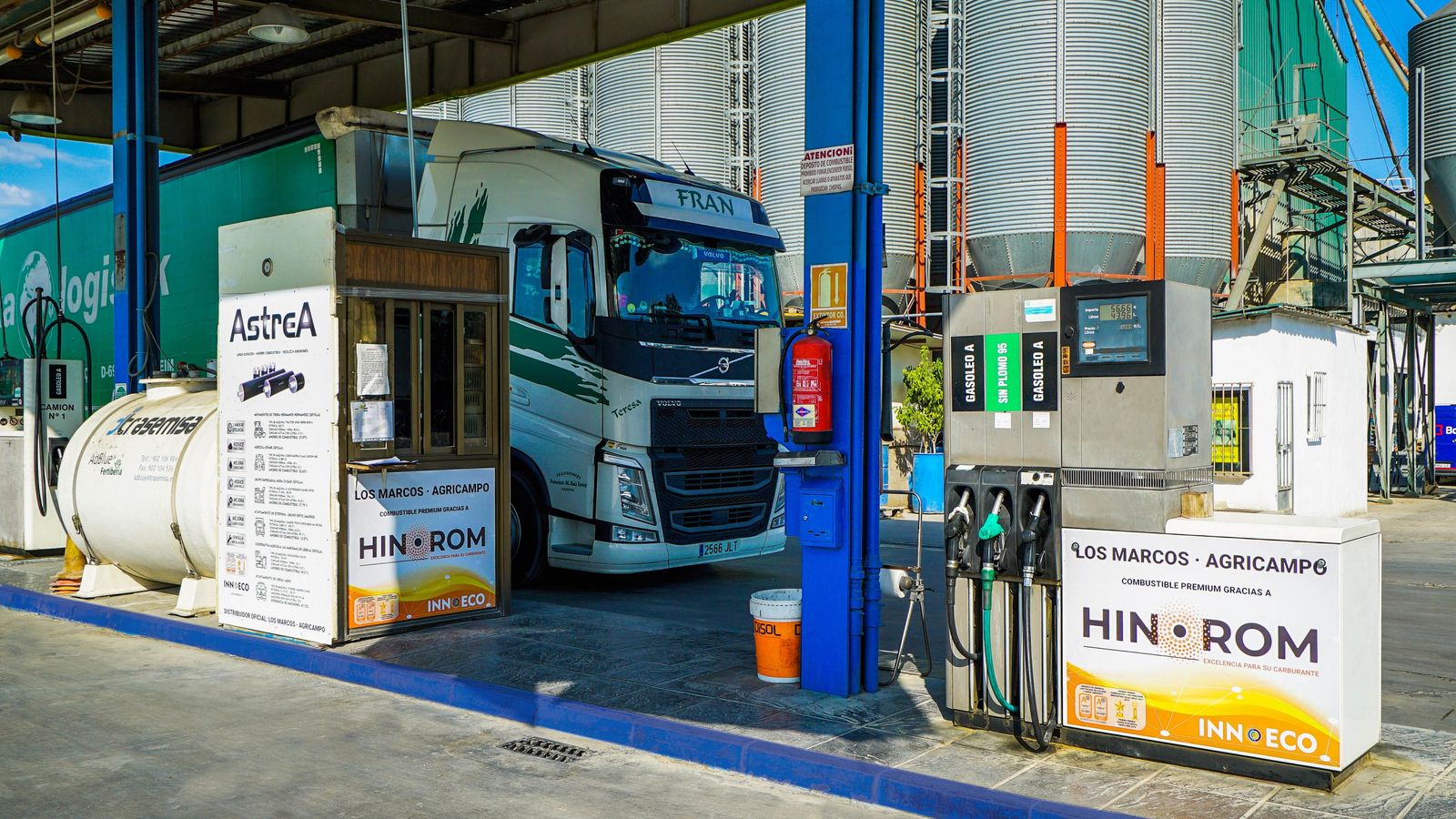 La estación de servicio Los Marcos de Andújar, pionera en ofrecer su combustible como premium.