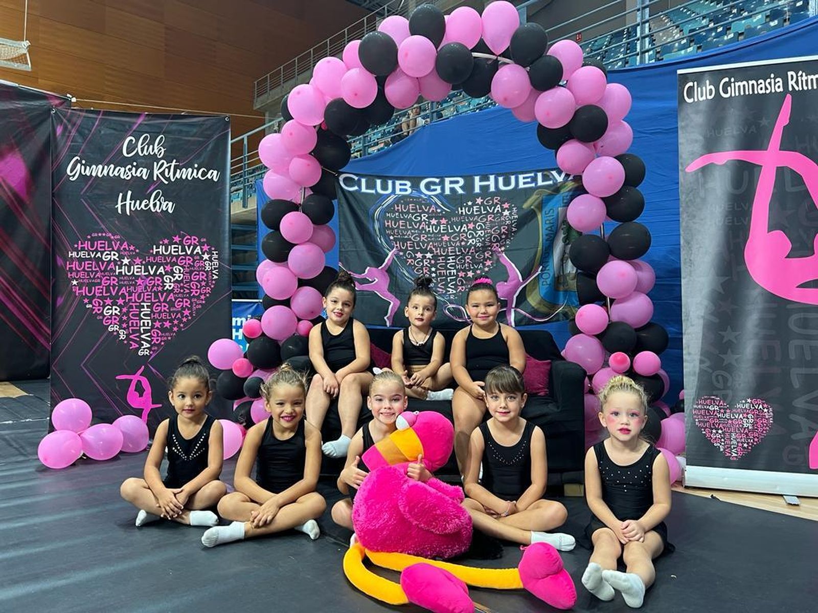 Gimnastas infantiles del Club Gr Huelva