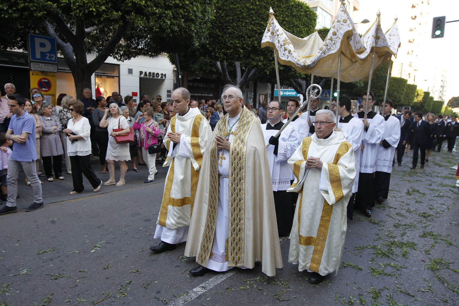 Las imágenes de la celebración del Corpus Christi en Almería
