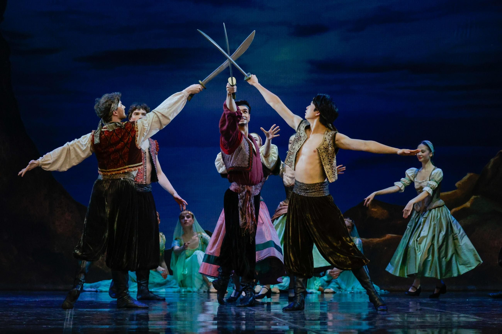 Las fotos del espectáculo El Corsario, del Ballet Nacional de Estonia