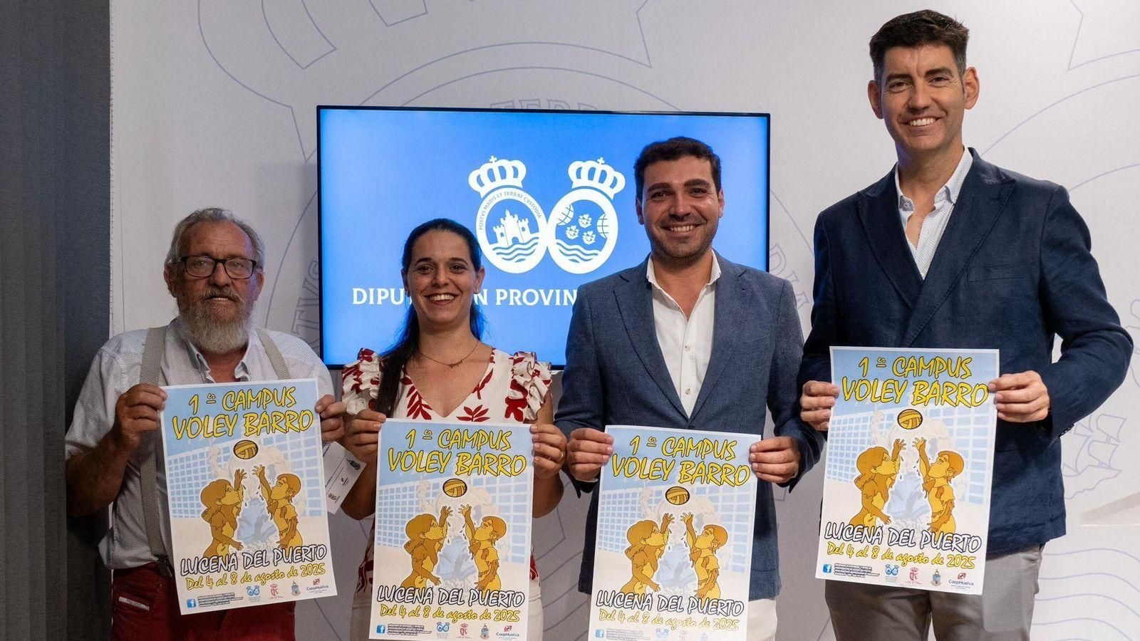 Presentación de la programación estival en la Diputación Provincial de Huelva.