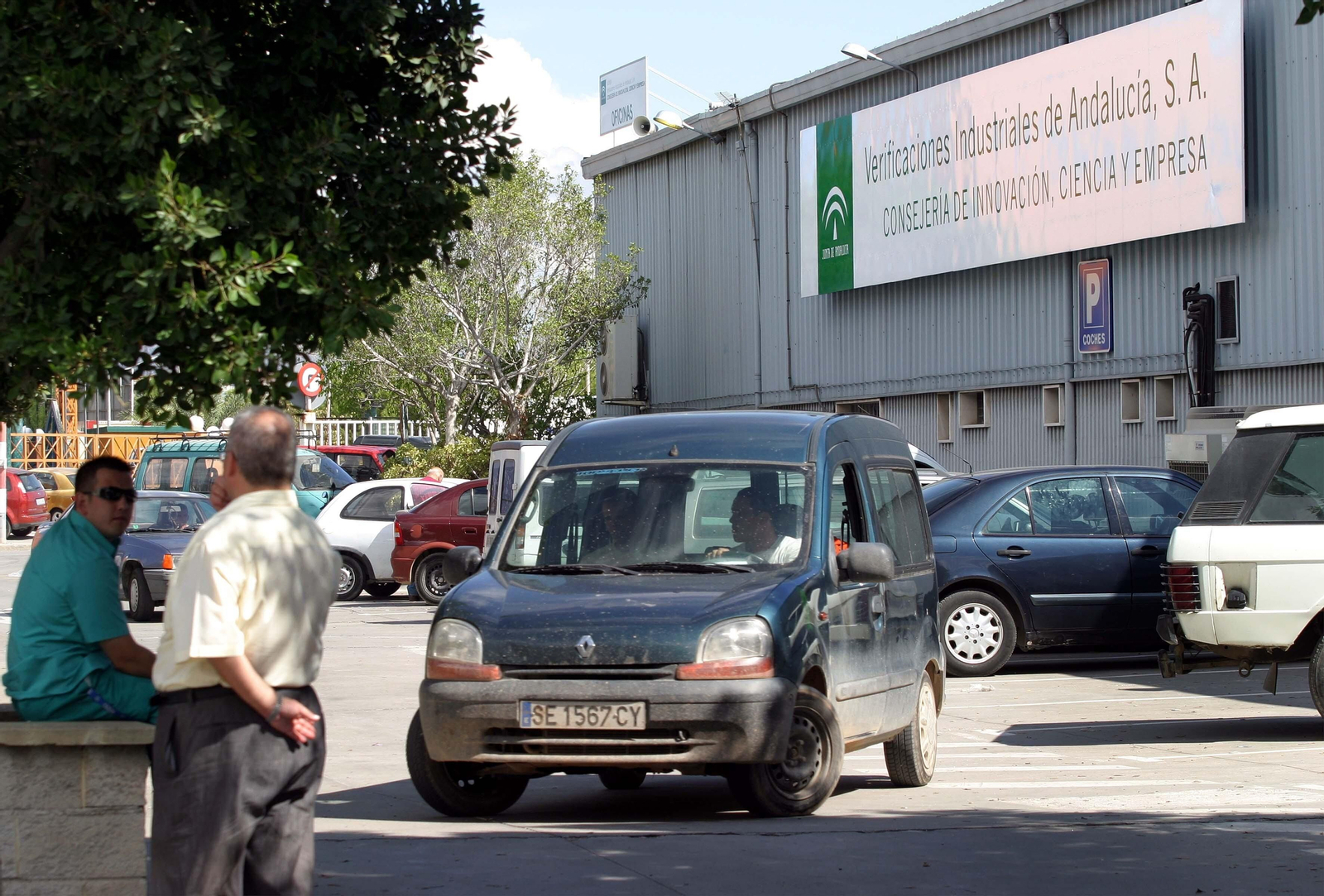 Un centro de Verificaciones Industriales de Andalucía (Veiasa) en el municipio malagueño de Guadalhorce.
