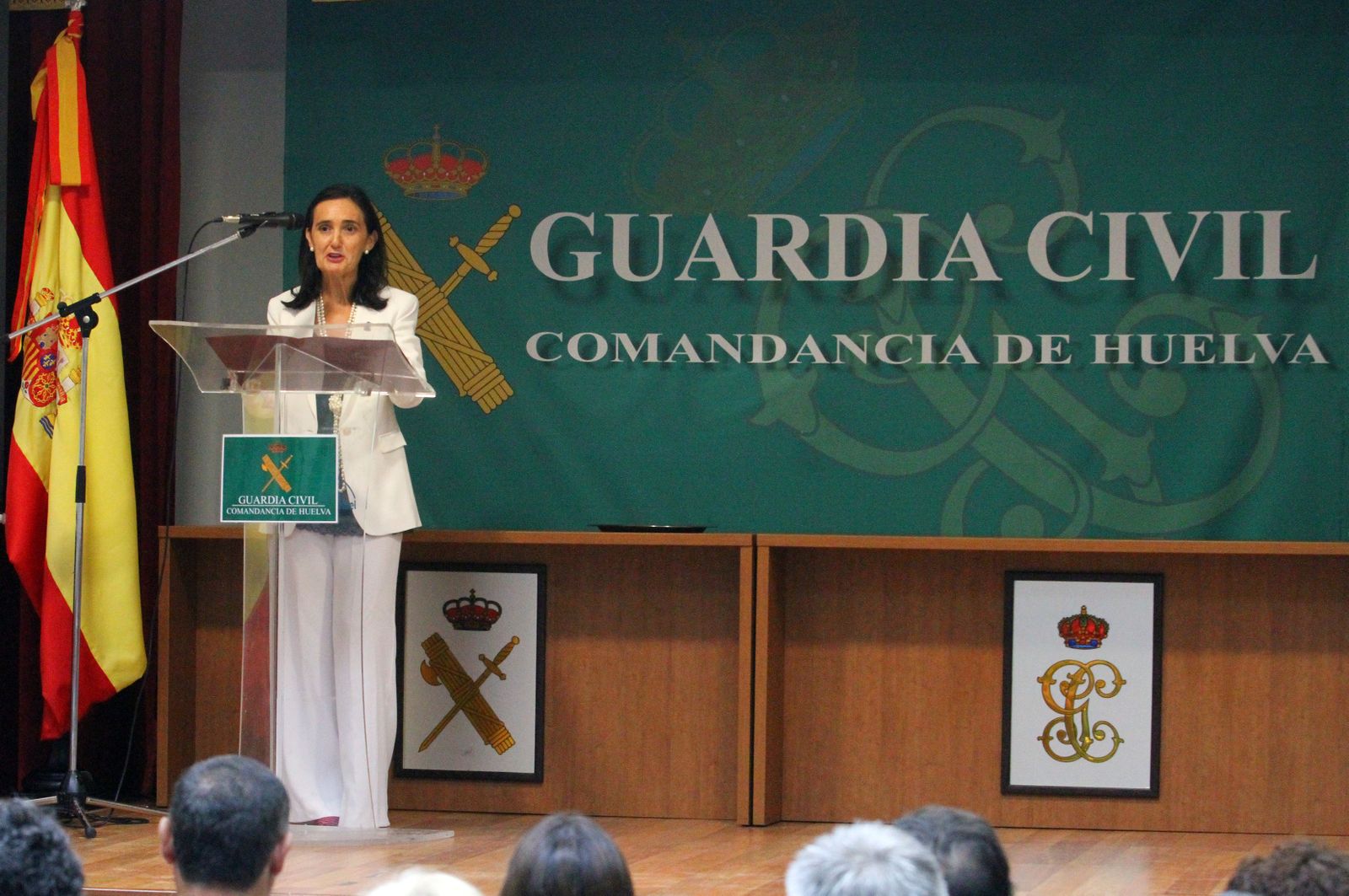 Imágenes del acto de celebración del 173 aniversario de la fundación de la Guardia Civil.