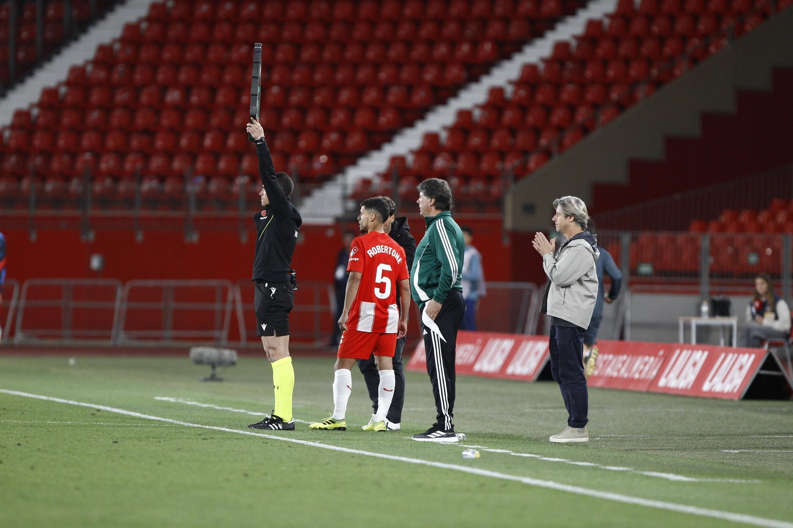 U.D. Almería-Racing Club Ferrol, en imágenes