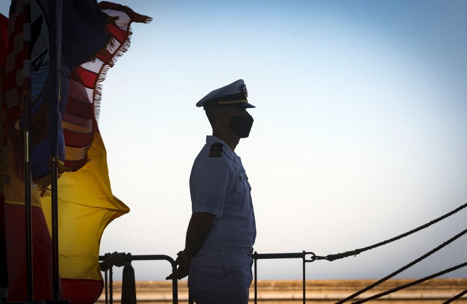 Visita de la Ministra de Defensa a Rota: el USS ‘Hershel Woody Williams’ y en Centro de Supervivencia de la Armada