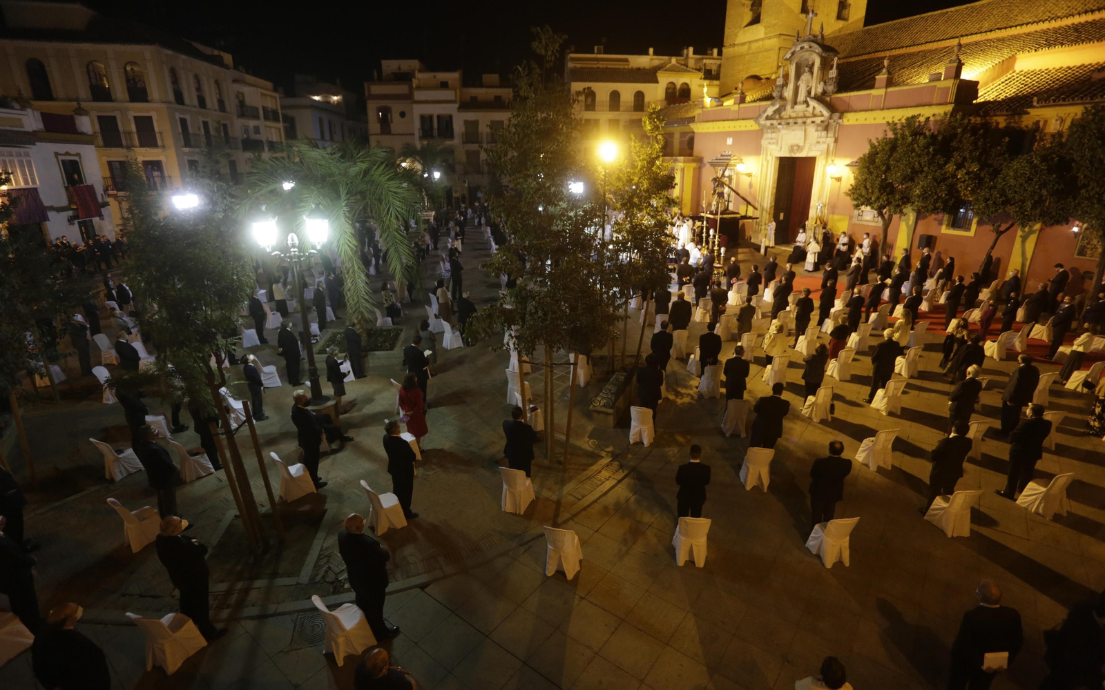 Las imágenes de la misa por el cuarto centenario del Gran Poder