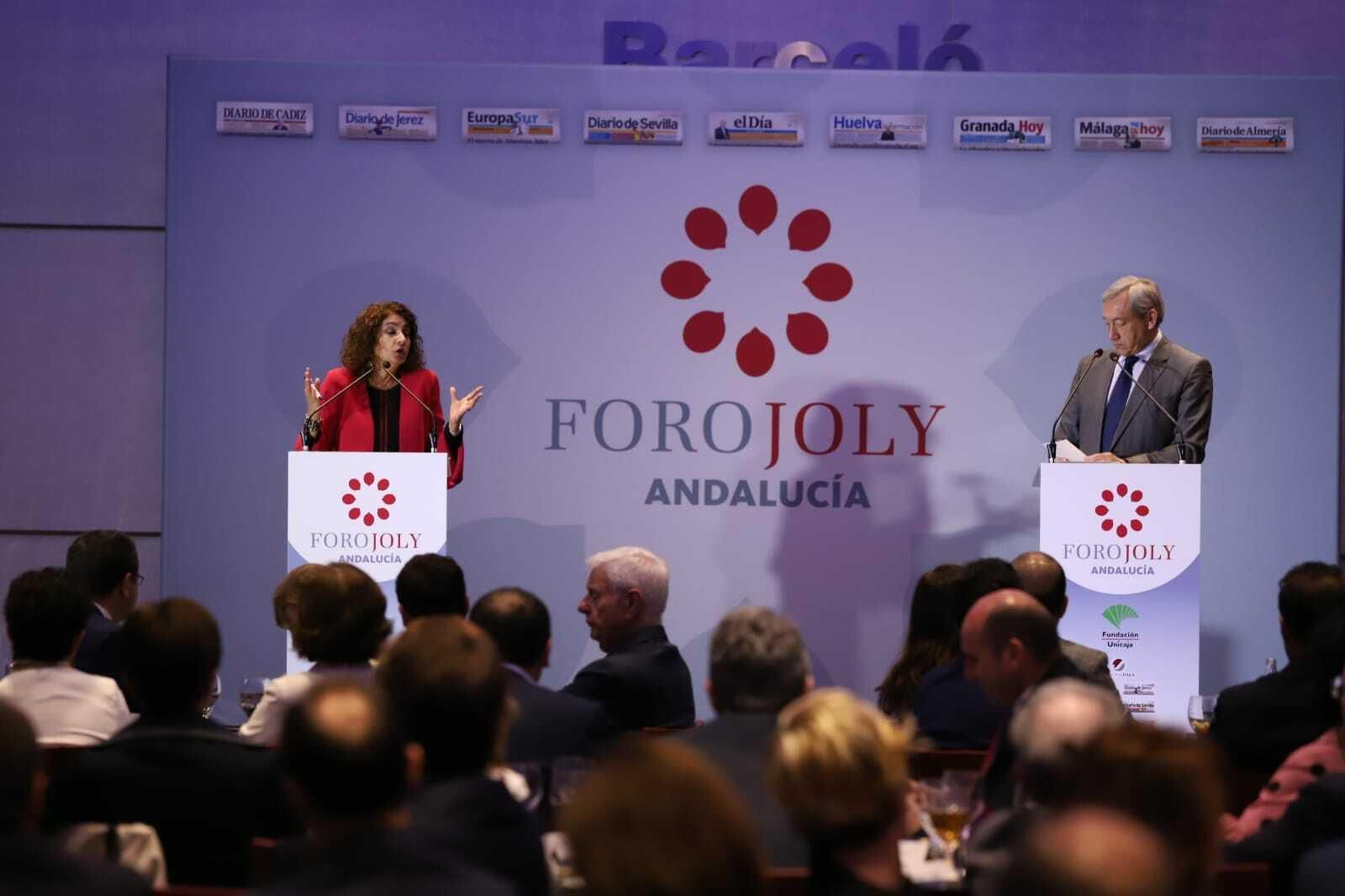 Las fotos del Foro Joly con María Jesús Montero