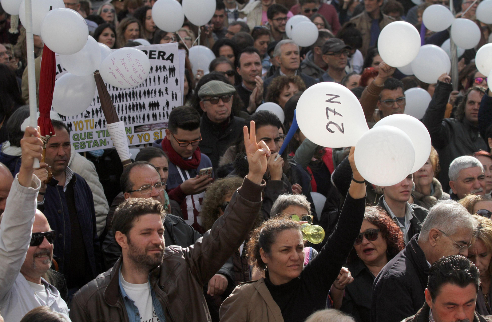 Manifestación por una sanidad pública digna