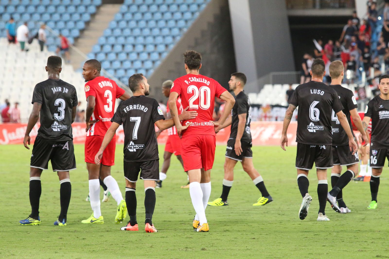 Las imágenes del Almería-Huesca