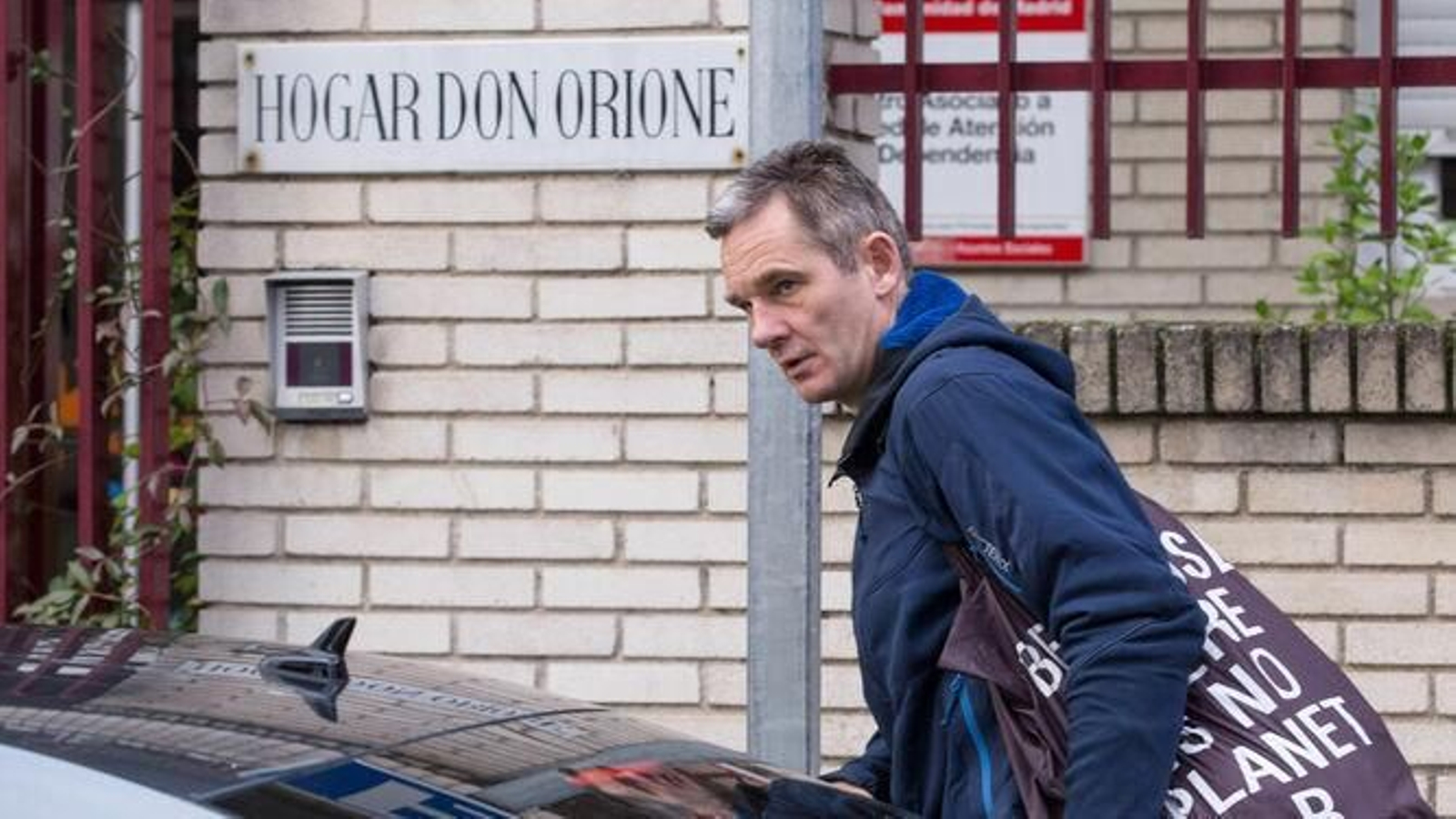 Iñaki Urdangarin durante su régimen abierto