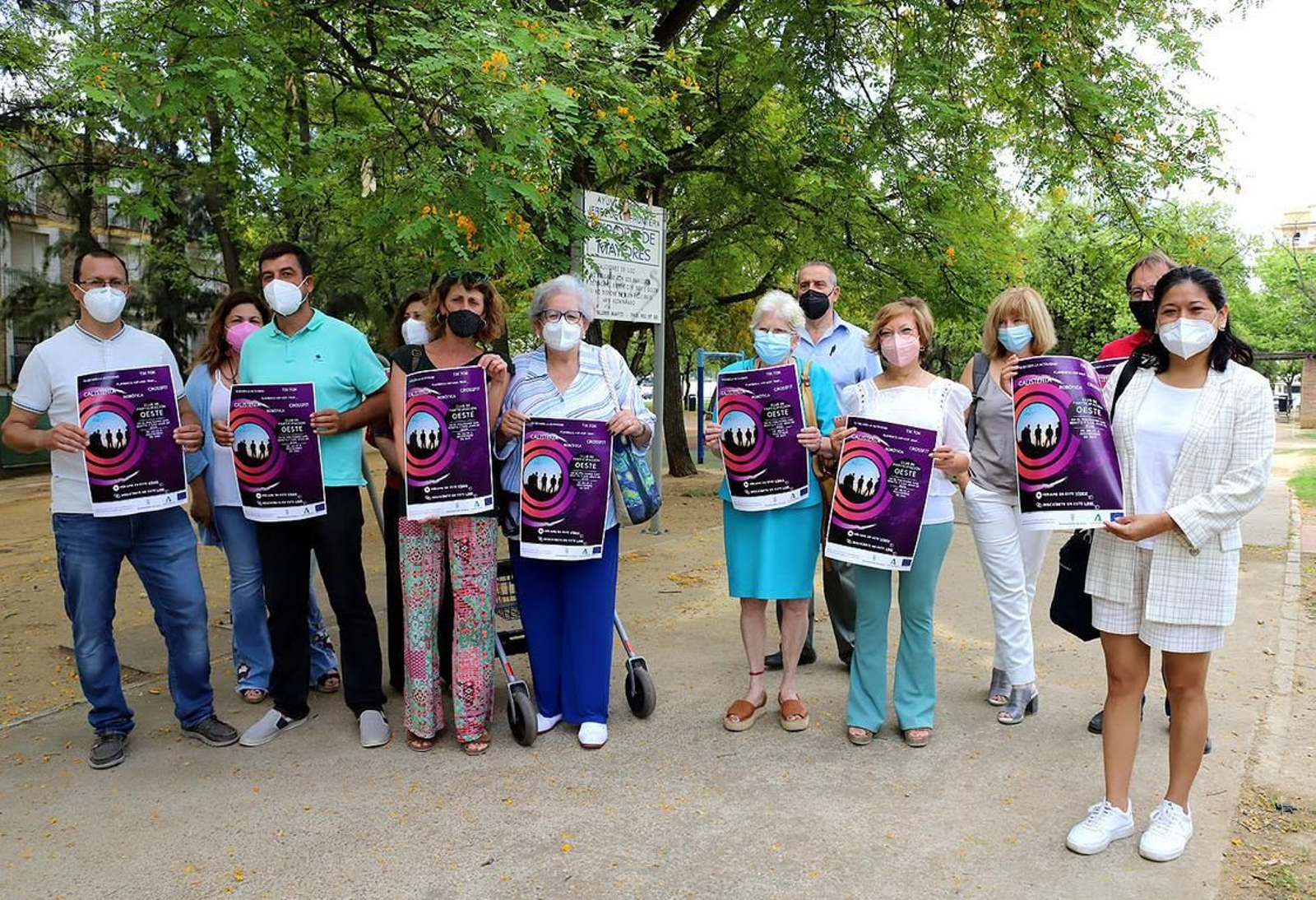 Presentación del Club de Participación dirigido a adolescentes y jóvenes del Distrito Oeste.