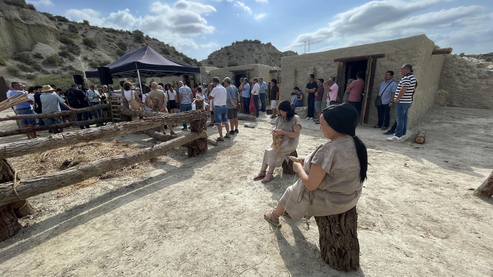 Viviendas argáricas en Antas.