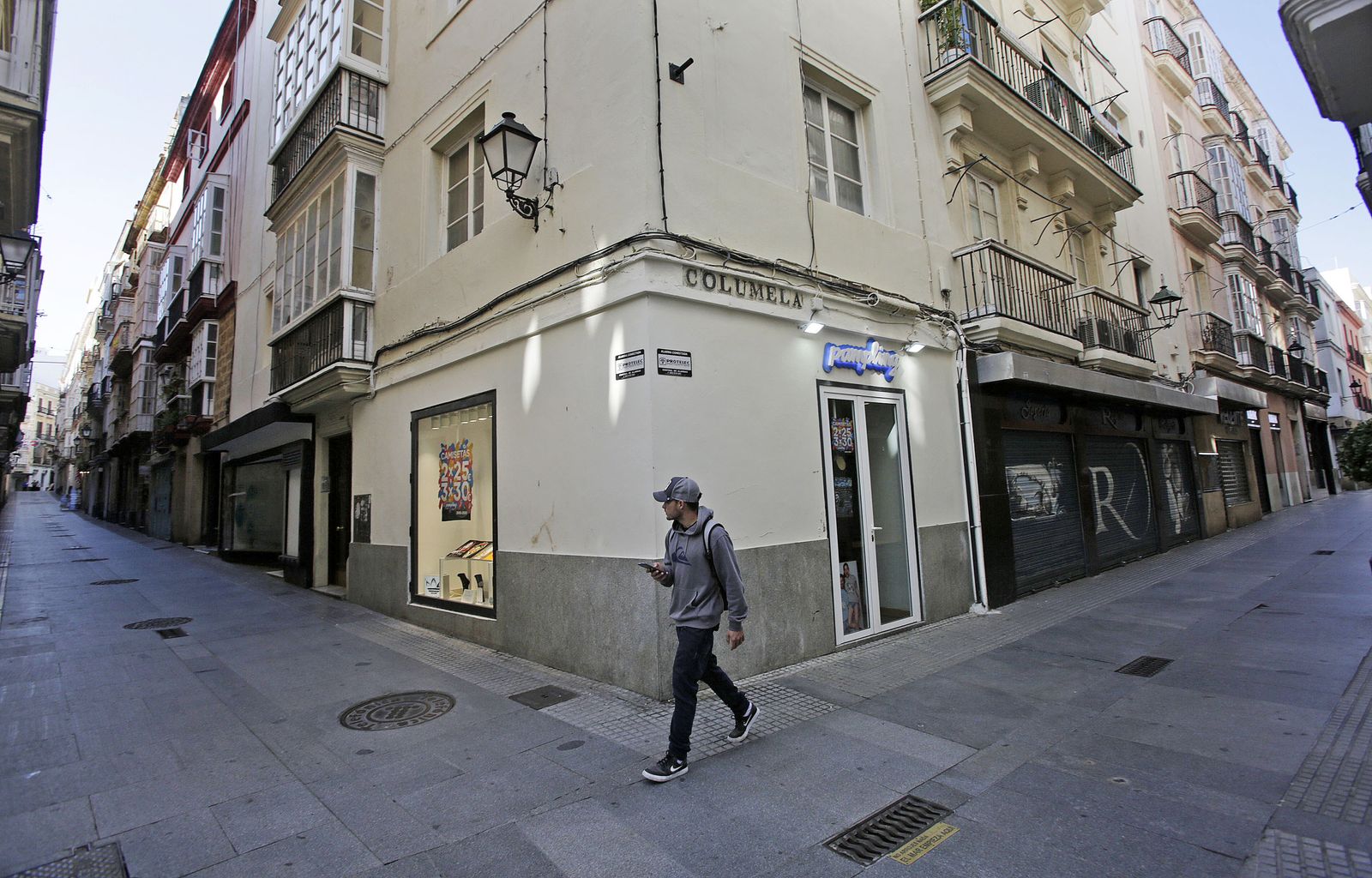 Imágenes del estado de alarma en cadiz - día 2