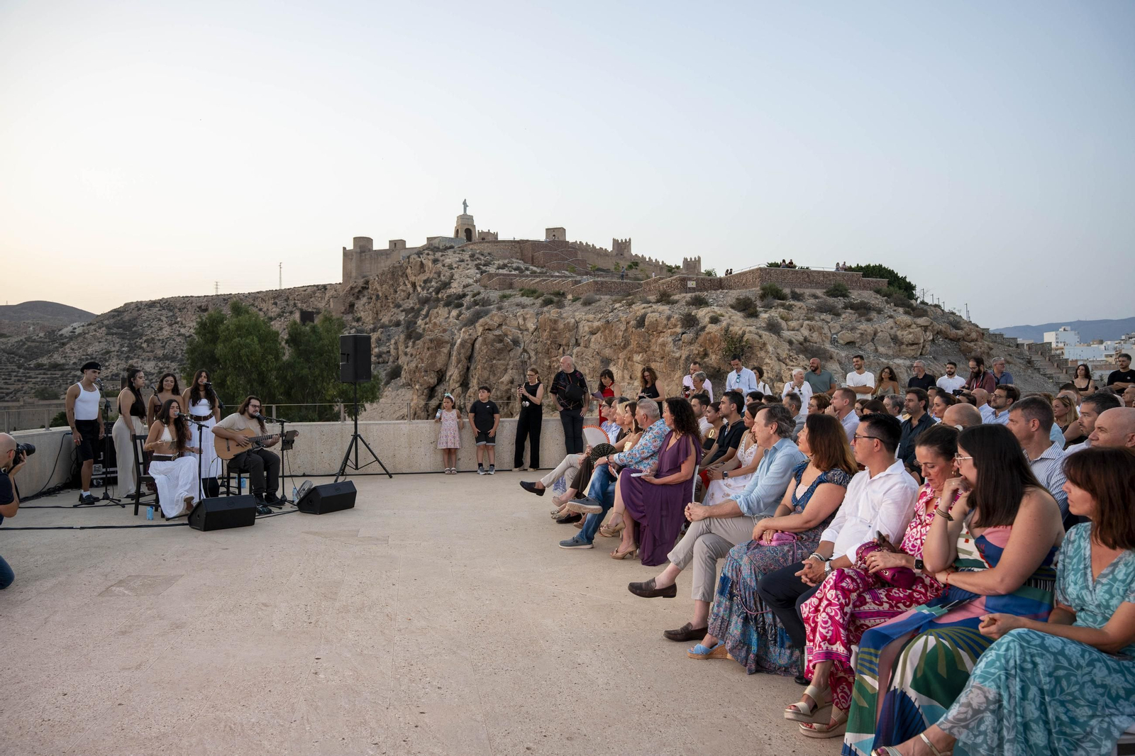 Las imágenes de la presentación de la Feria de Almería 2025 en honor de la Virgen del Mar