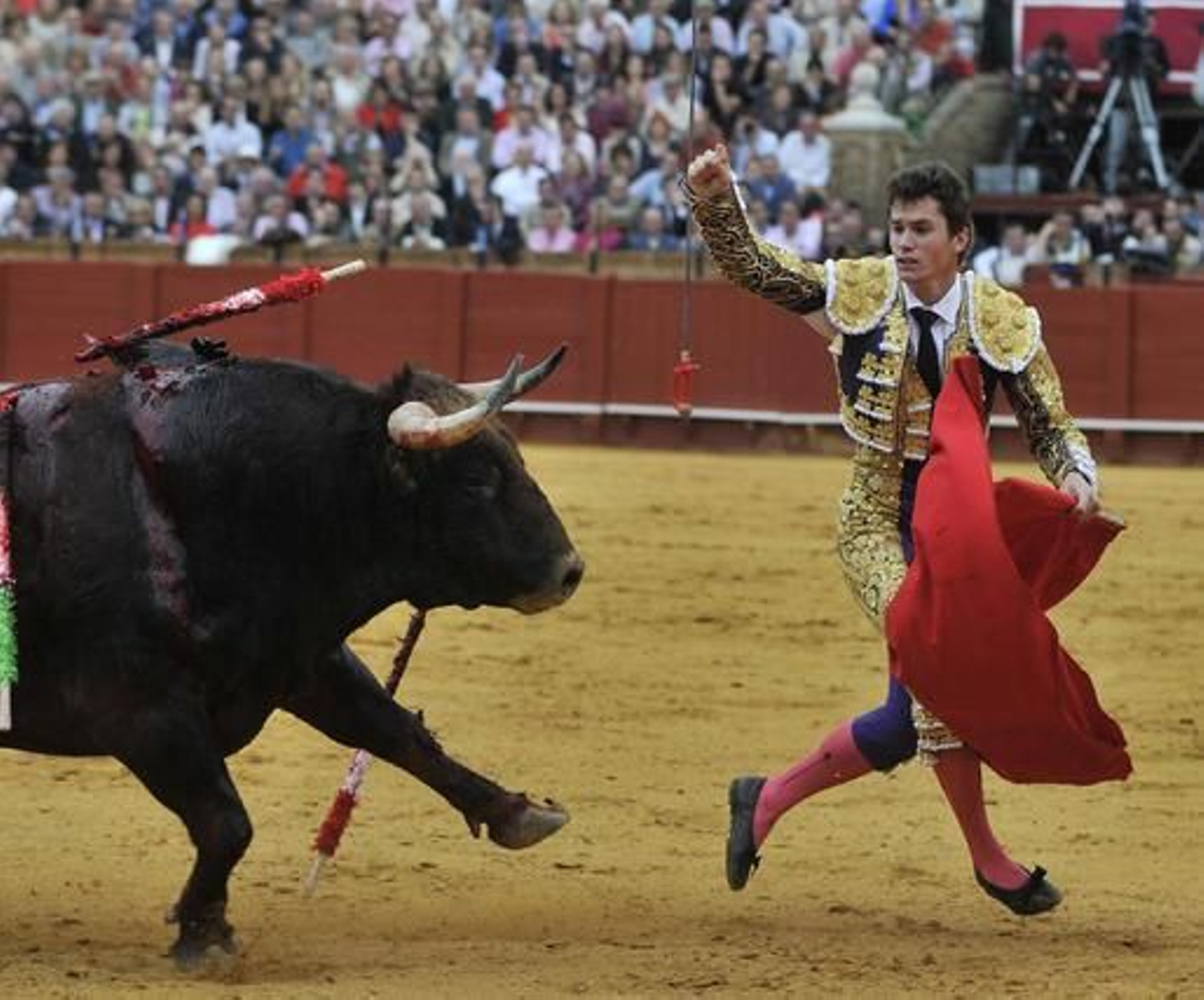 El tercero fue para Daniel Luque.

Foto: Juan Carlos Muñoz