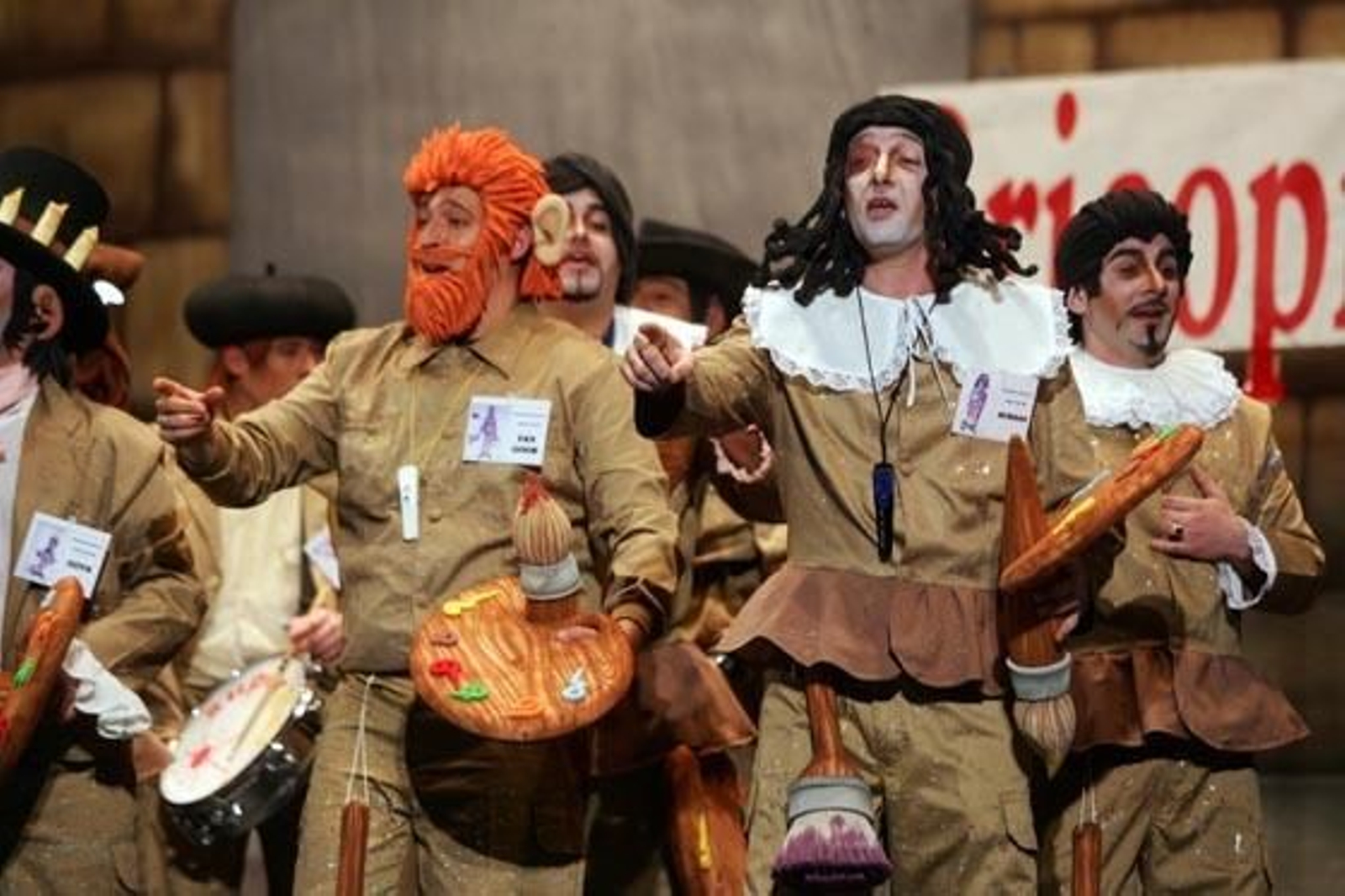 Los pintores de palacios