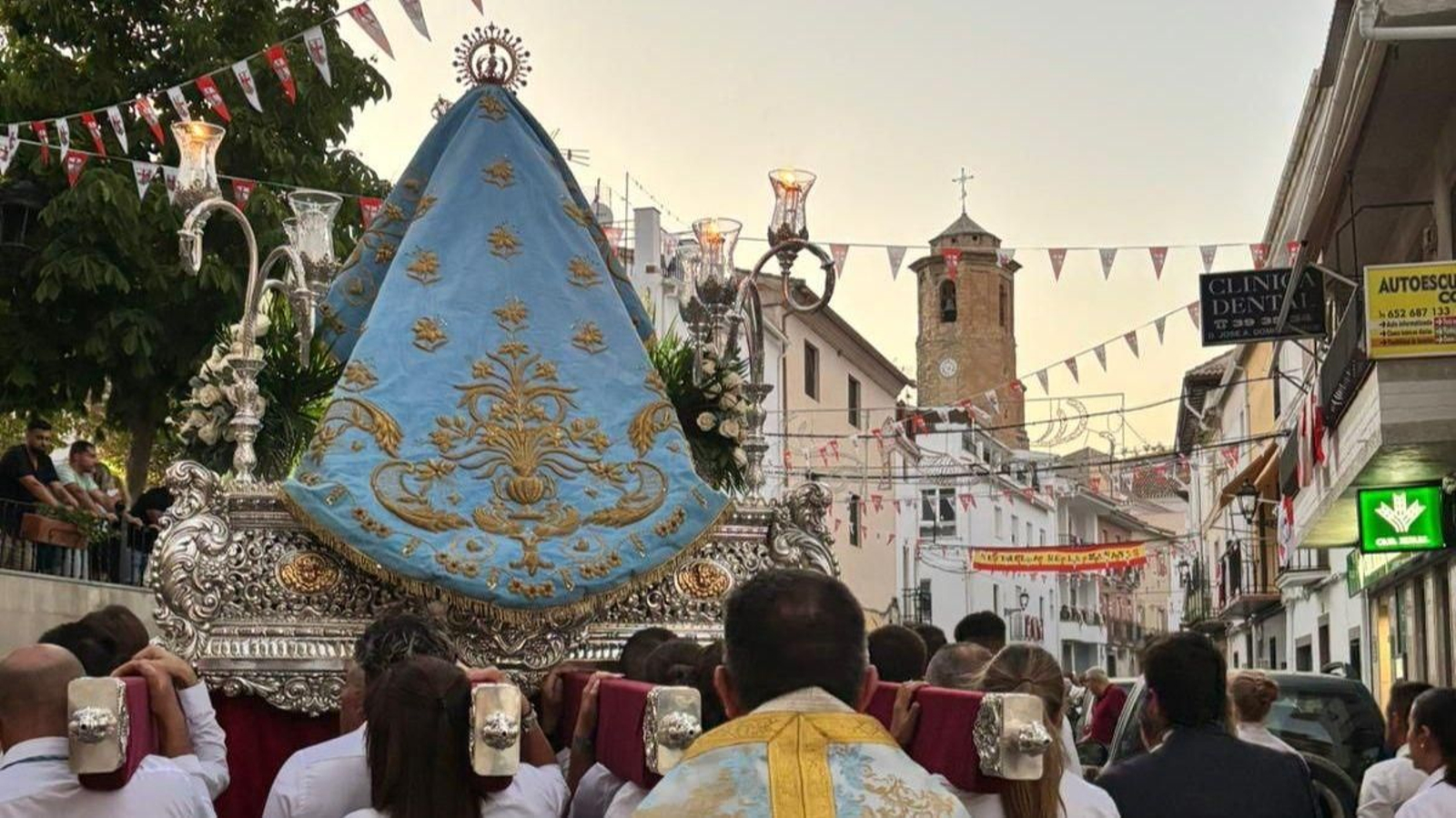 Procesión de Subida Virgen de la Cabeza de Montejícar, Agosto 2025