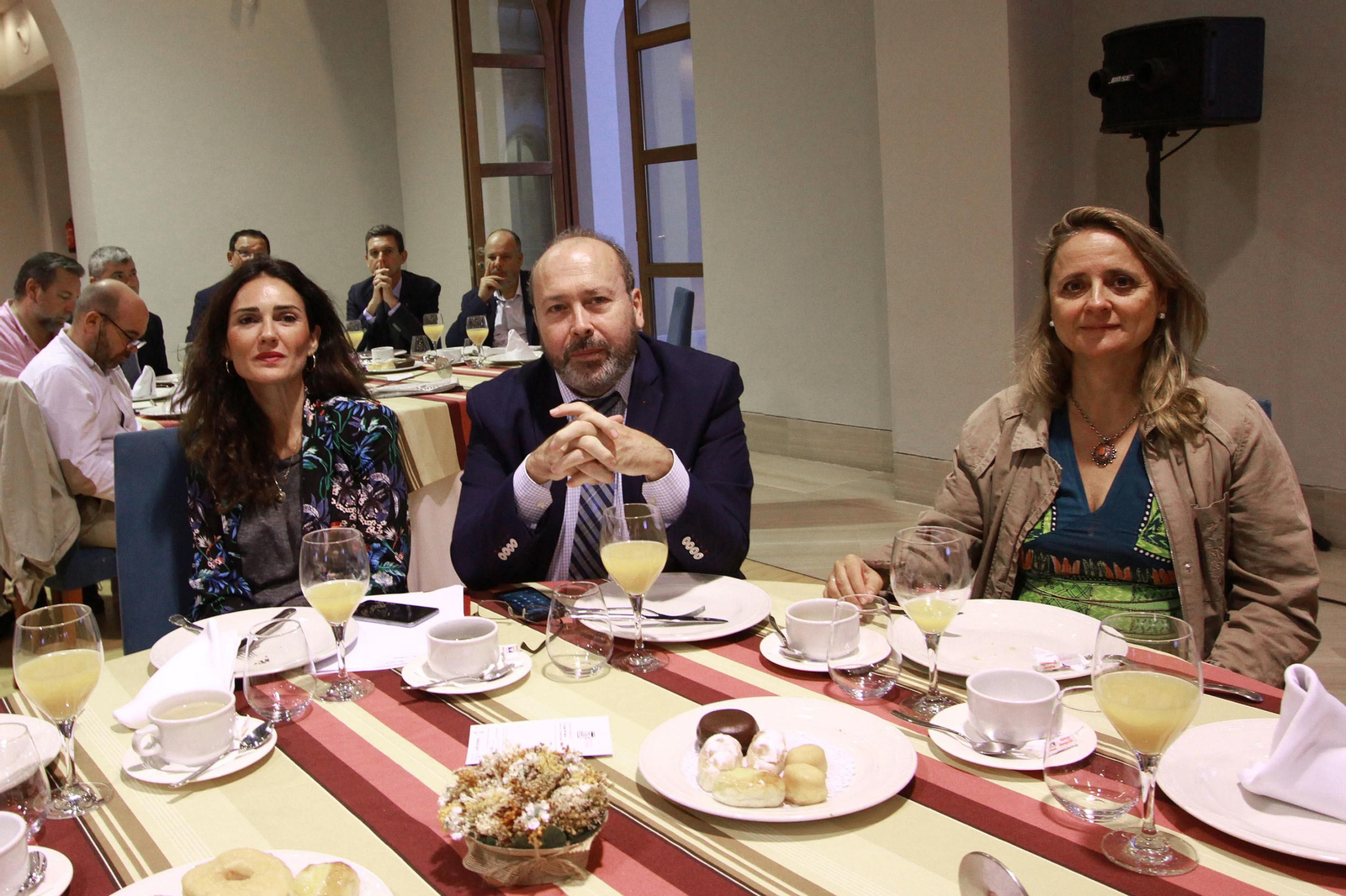 Marian López, Benjamín Sánchez y María Luisa Castro.