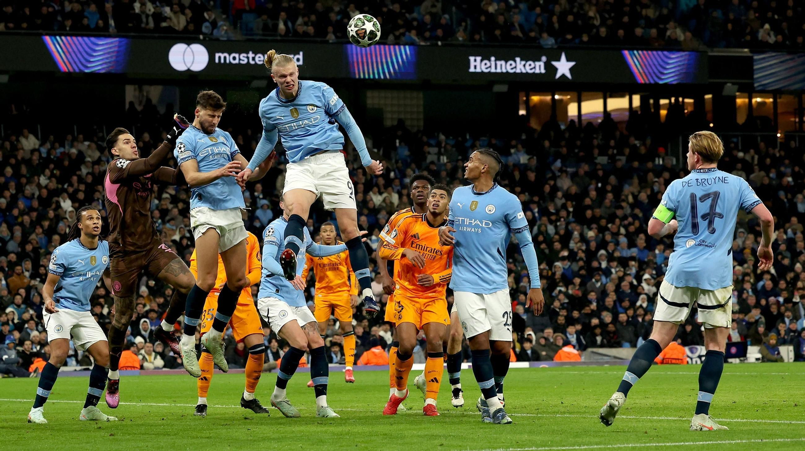 Las fotos del Manchester City - Real Madrid