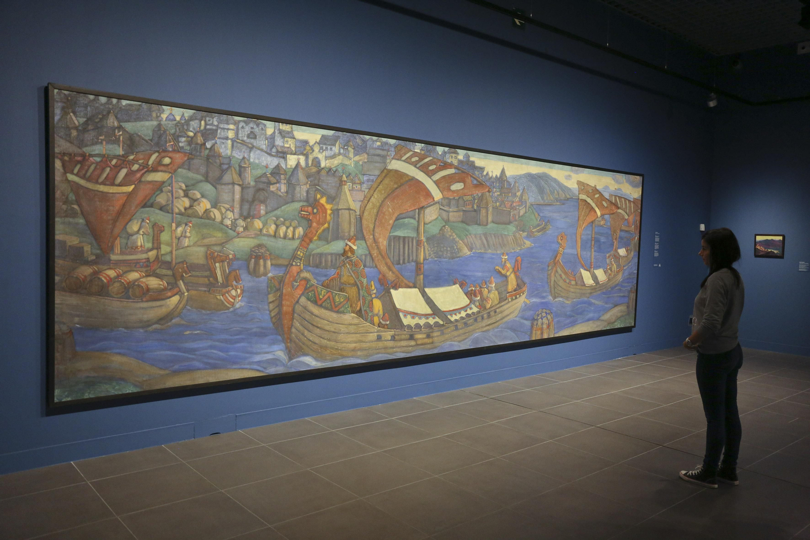 Las exposiciones 'En busca de Shambhala' y 'Poesía y Vida', dedicadas respectivamente a Nikolái Roerich y Anna Ajmátova