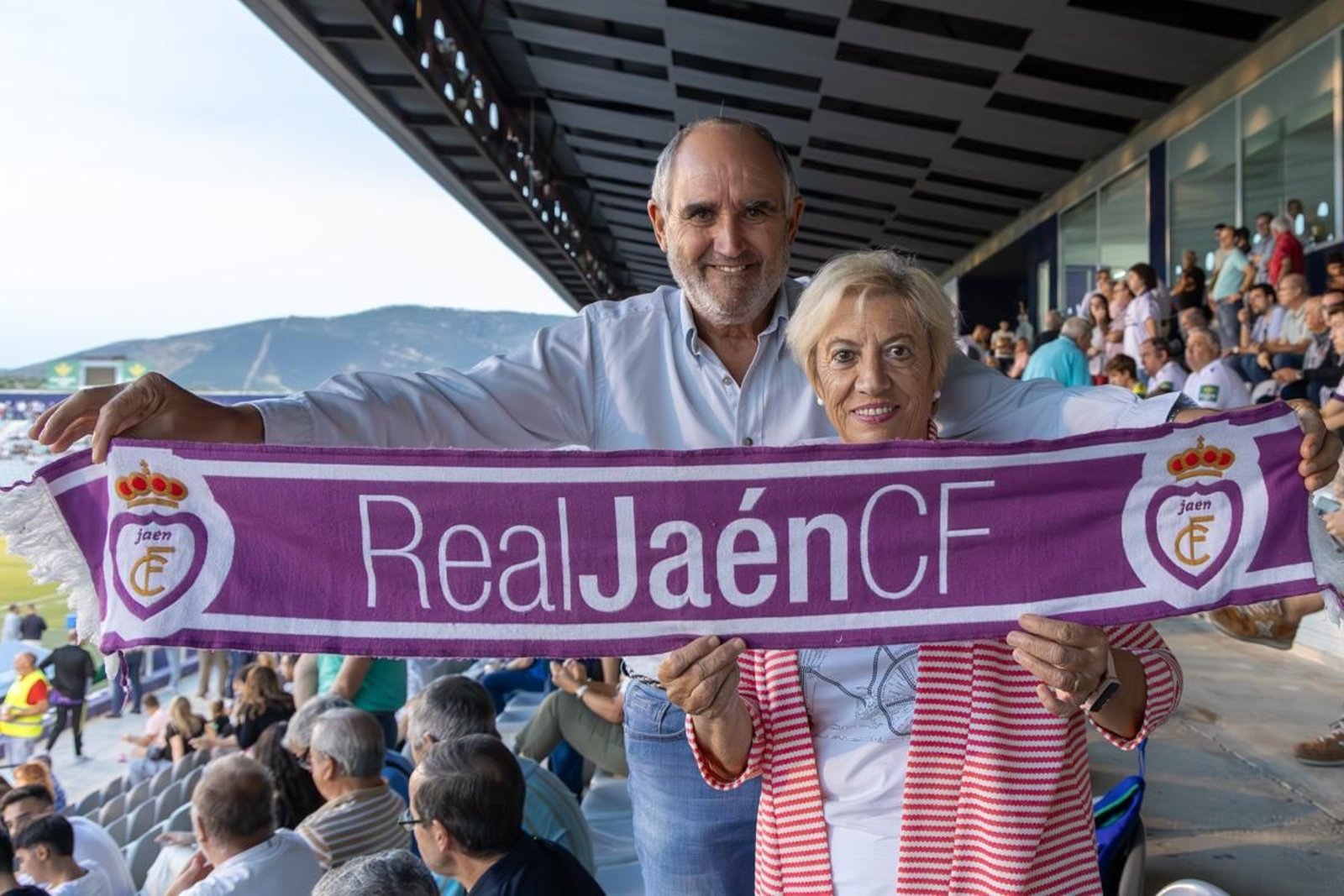 Partido Real Jaén CF contra CP Almería, en imágenes