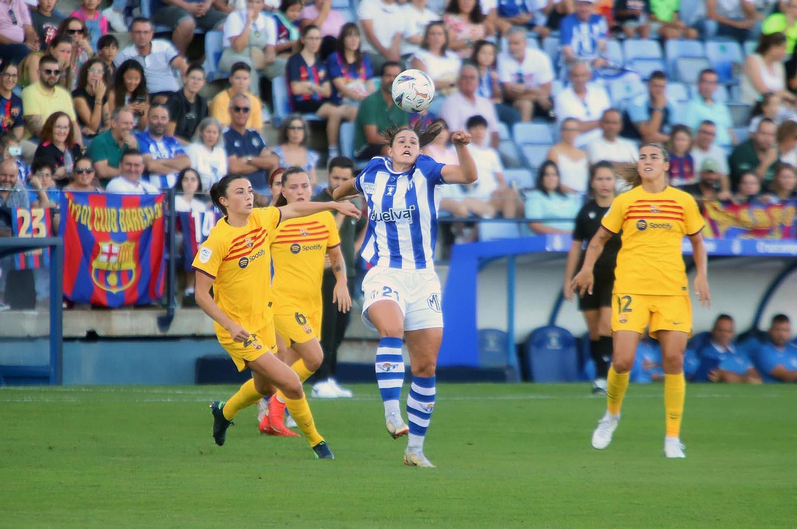 Imágenes del Sporting de Huelva-FC Barcelona