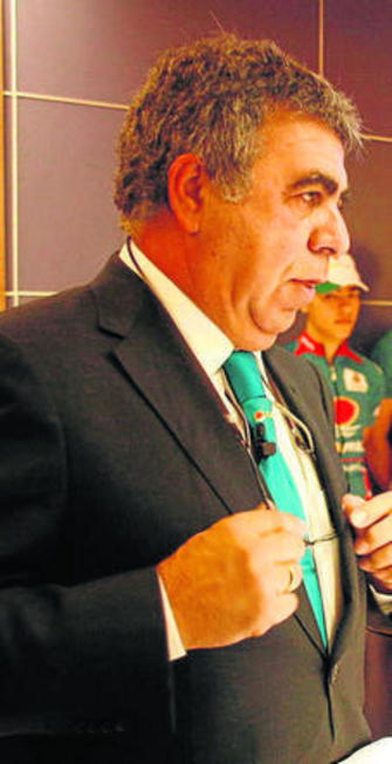 Juan Muñoz, presidente del equipo.