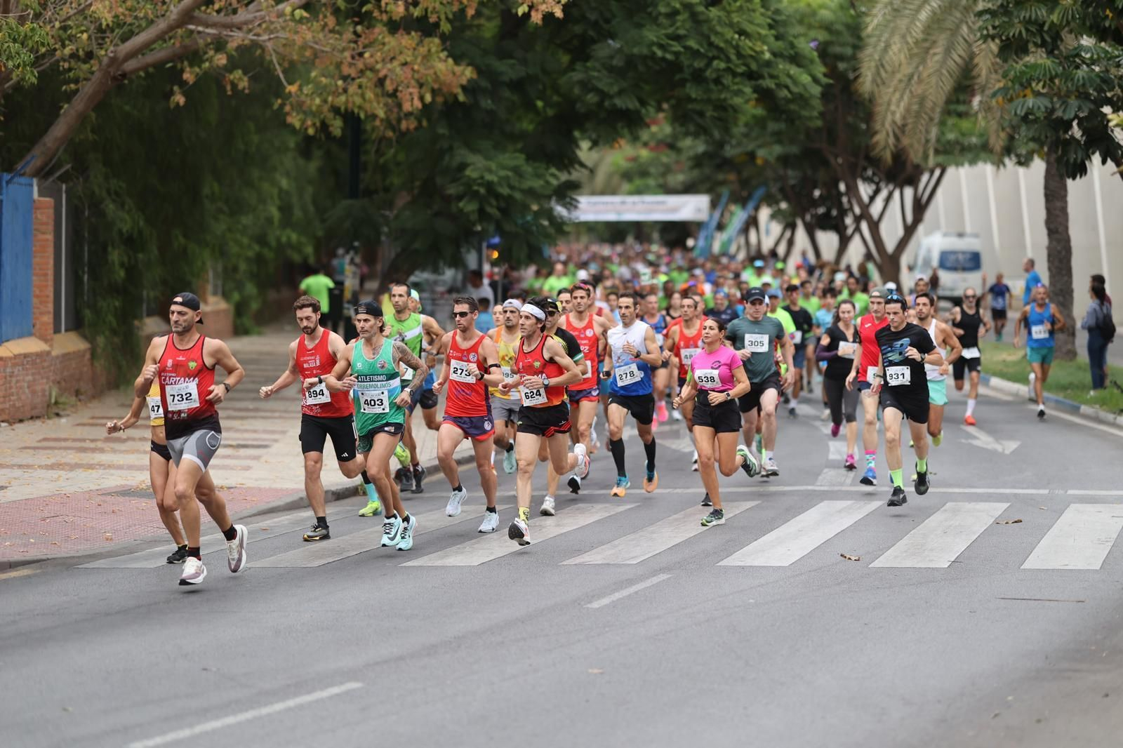 Las fotos de la VIII Carrera de la Prensa y la IV Marcha Solidaria de Málaga