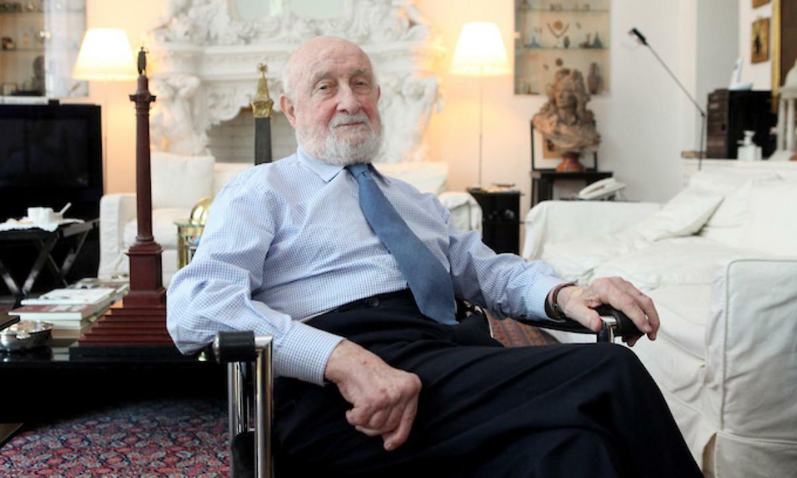 El célebre arquitecto Vittorio Gregotti.