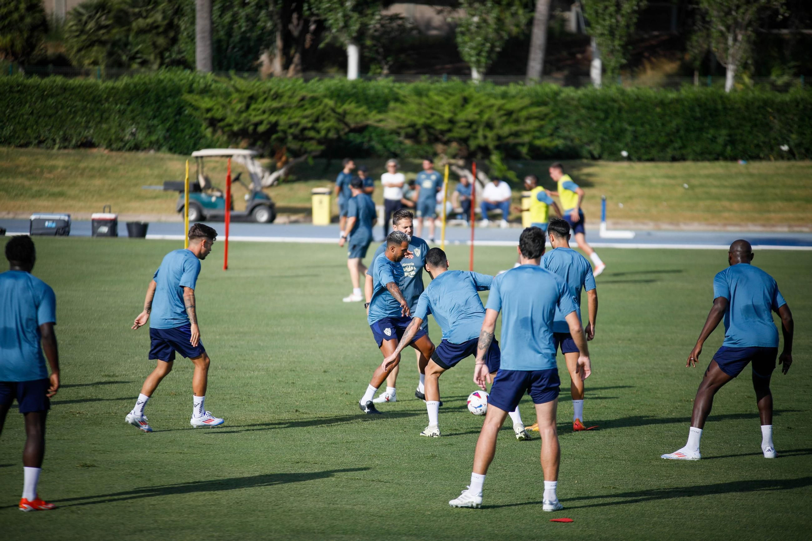 Primer entrenamiento pretemporada del Almería, en imágenes