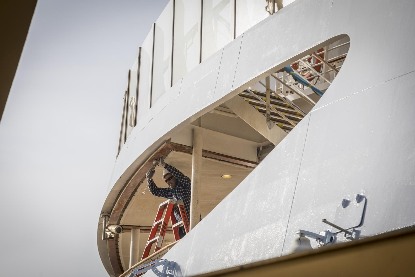 Reparación del 'Oasis of the Seas' en Navantia Cádiz