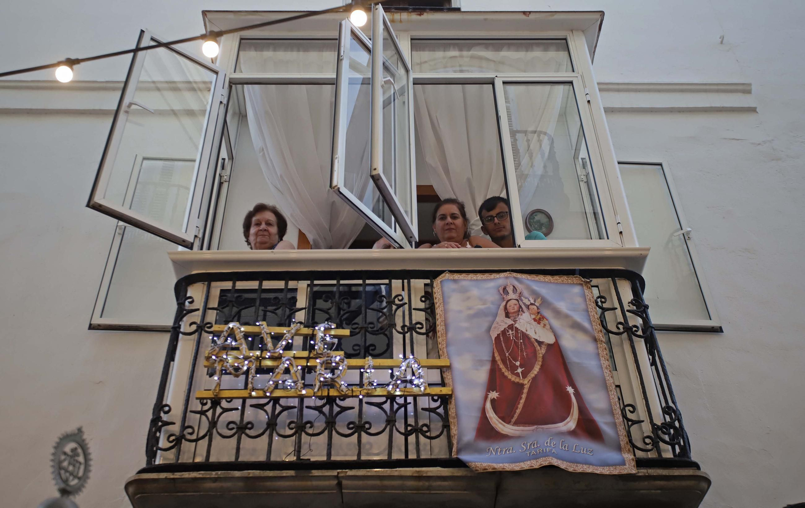 Fotos de la procesión de la Virgen de la Luz en Tarifa