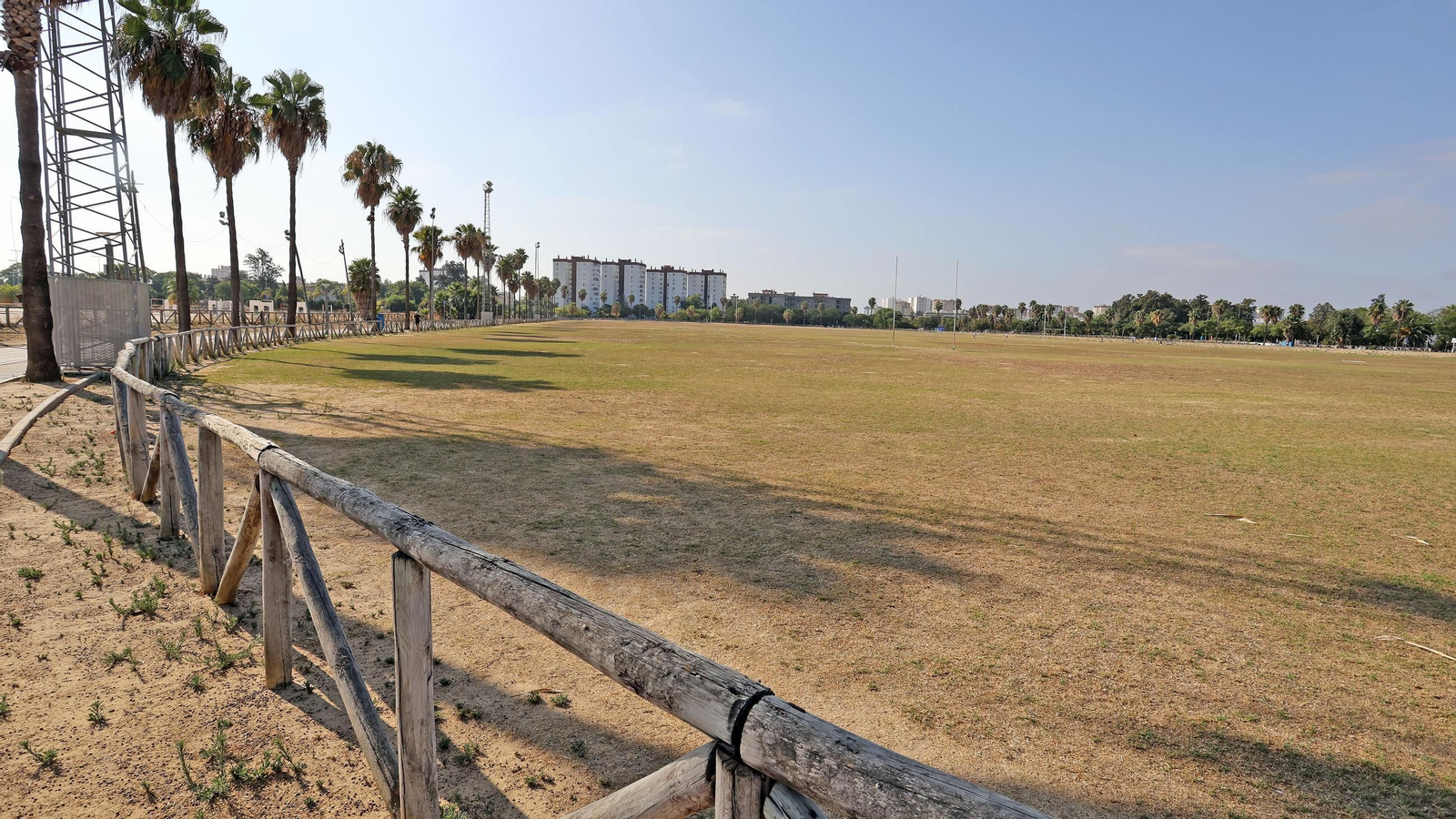 Este es el estado en que se encuentra la Pradera de Chapín en Jerez