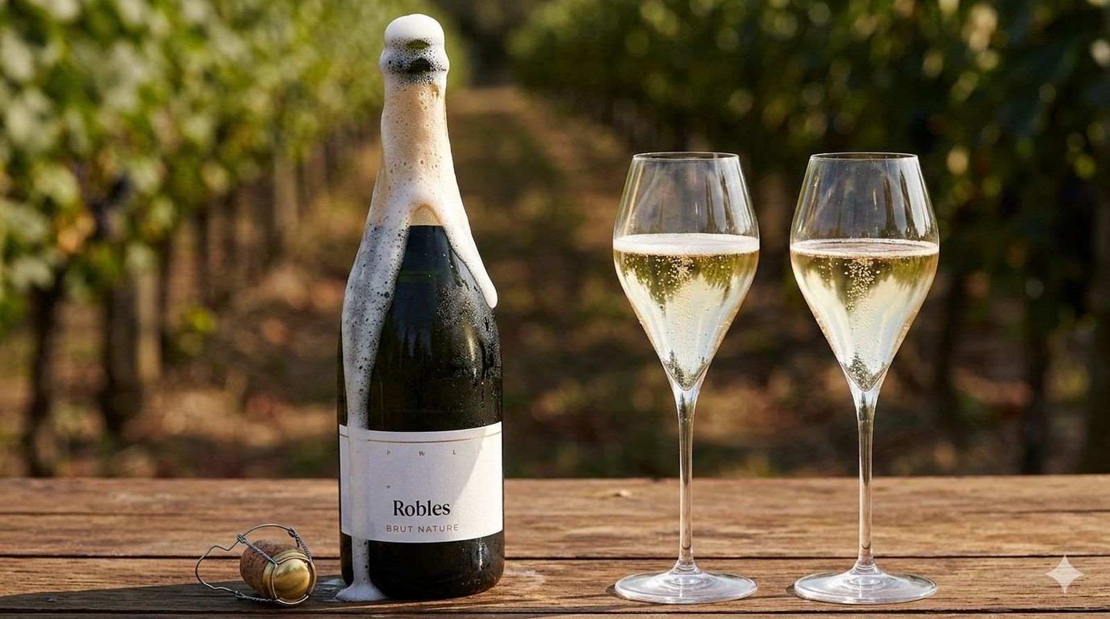 Robles 24 Meses Brut Nature, uno de los distinguidos.