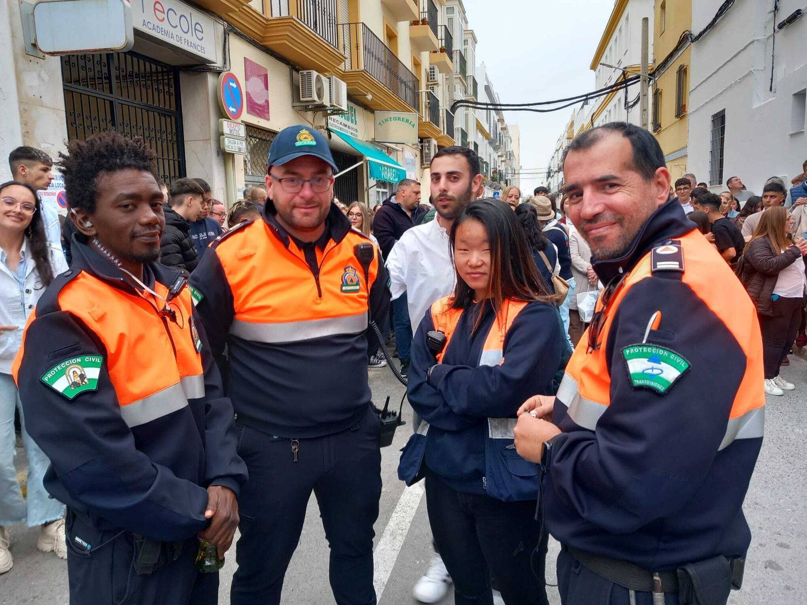 Todas las imágenes de la Virgen de Afligidos restaurada y del martes santo en Chiclana