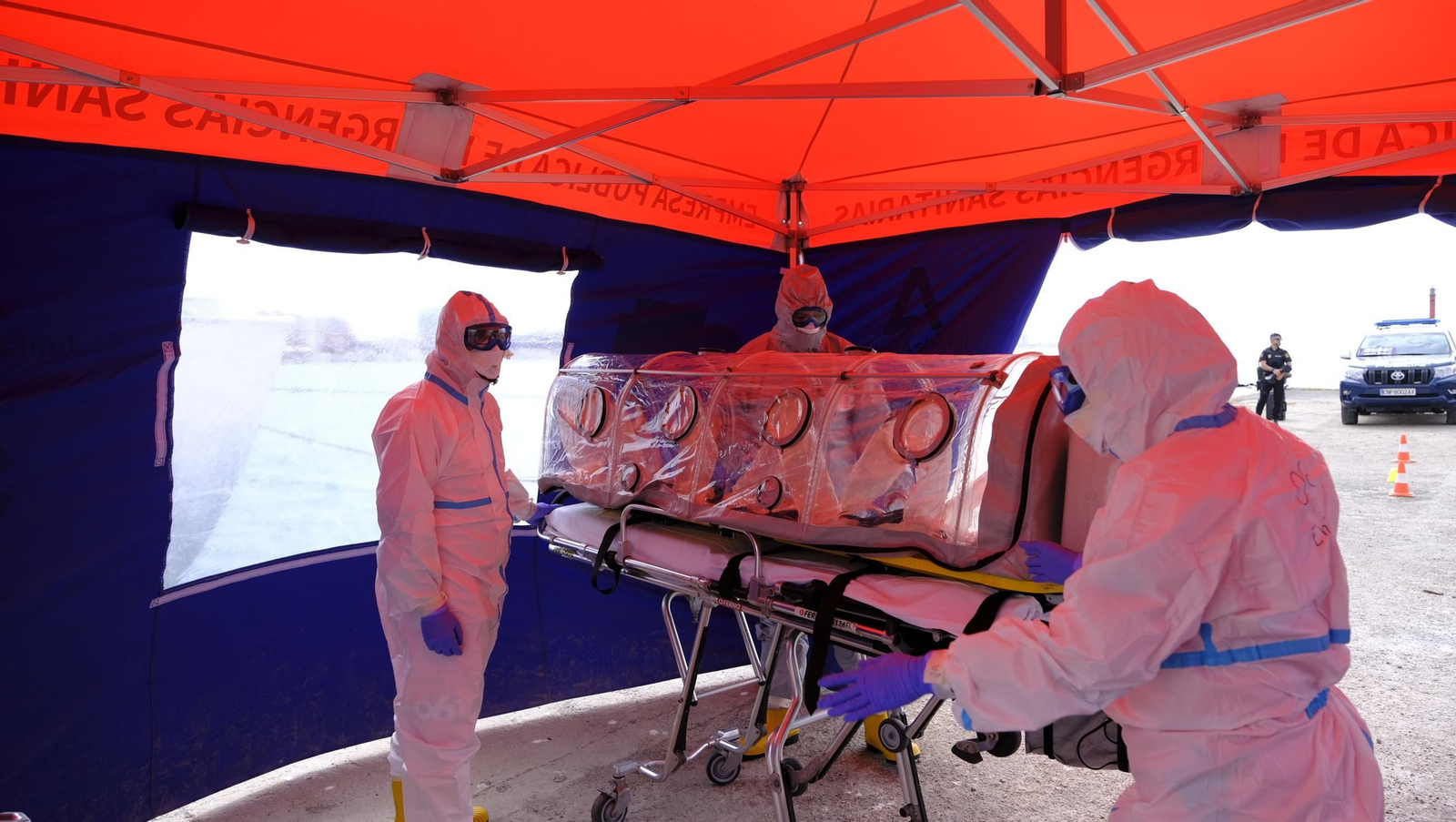 Ejercicio Marsec25 simulacro, en el Puerto de Almería, en imágenes