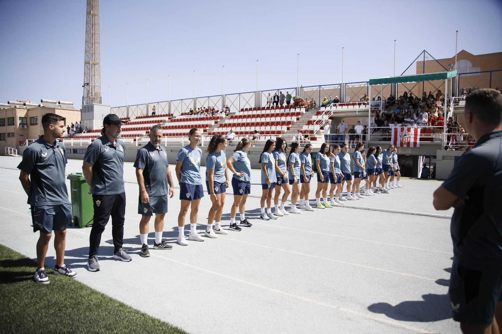 Las imágenes del partido de fútbol del Almería femenino contra el Betis B