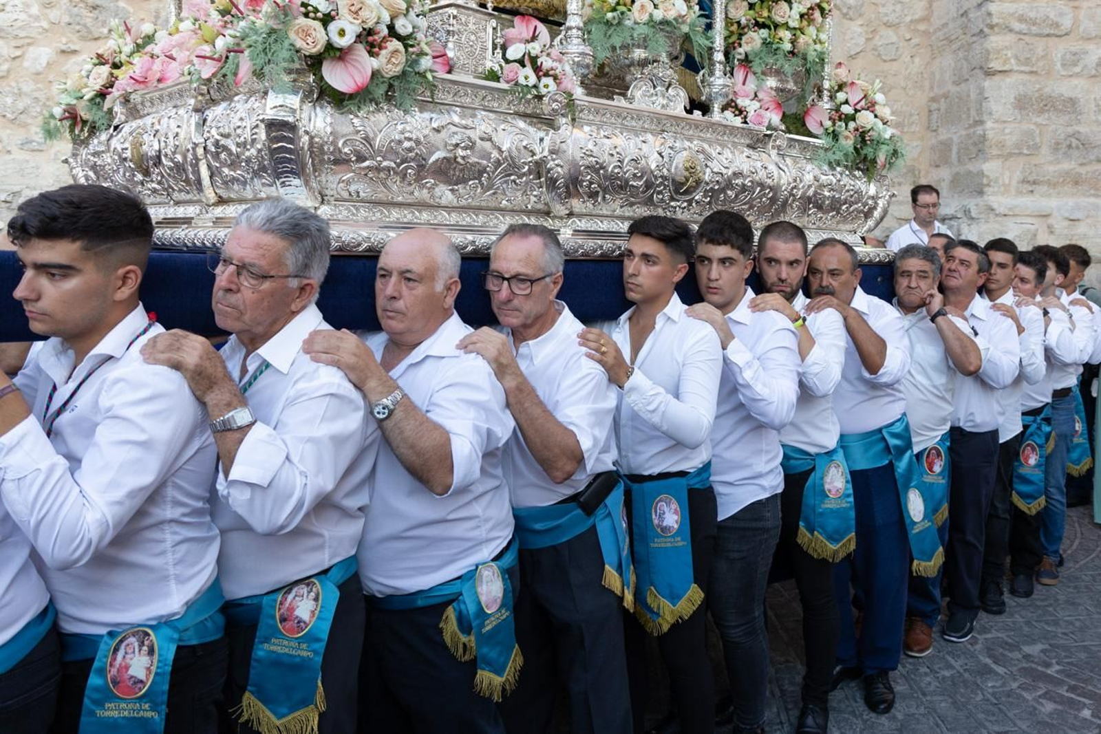 Así disfrutan los torrecampeños de su feria.
