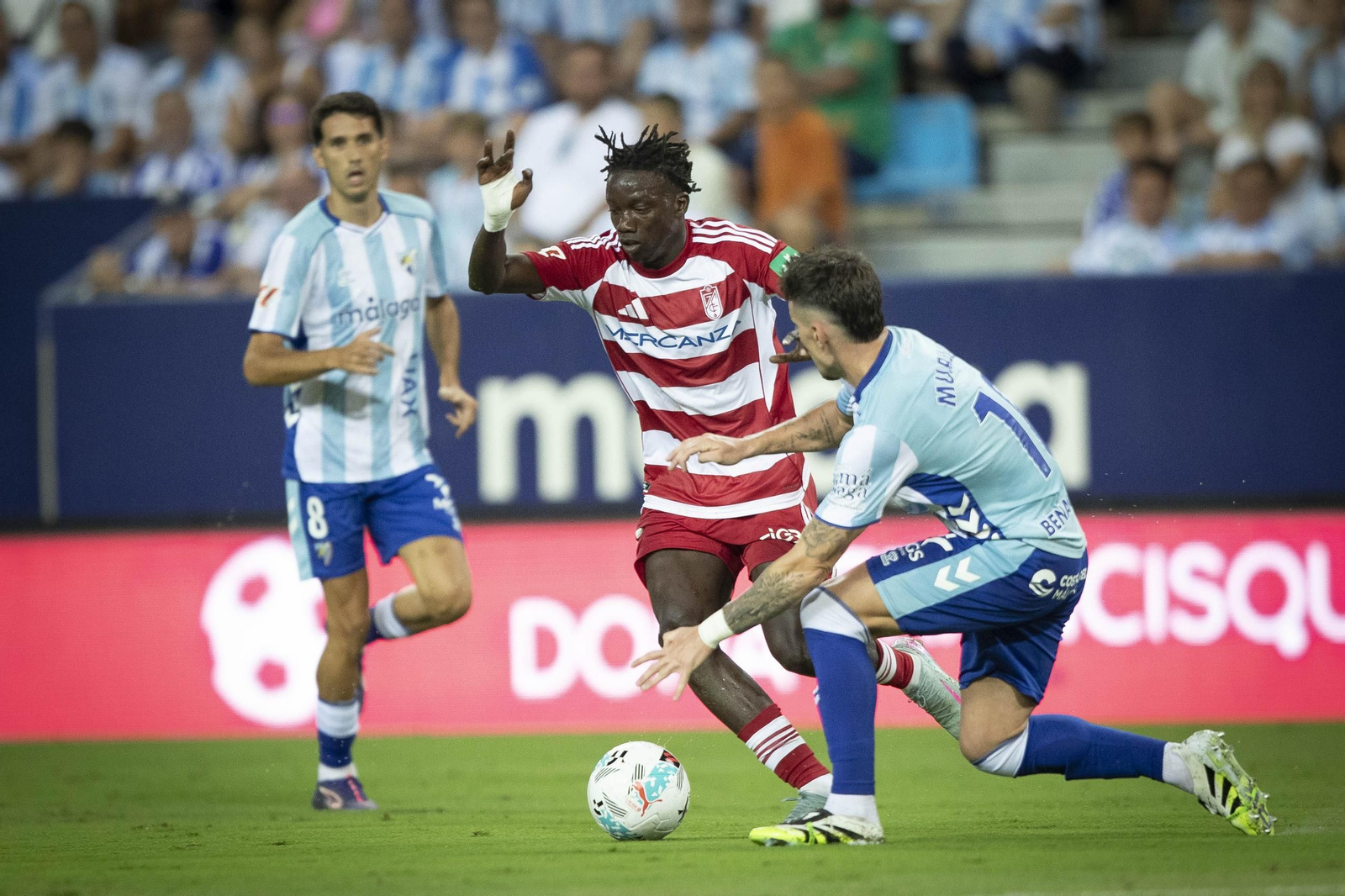 Faye fue el jugador más desequilibrante del Granada CF.