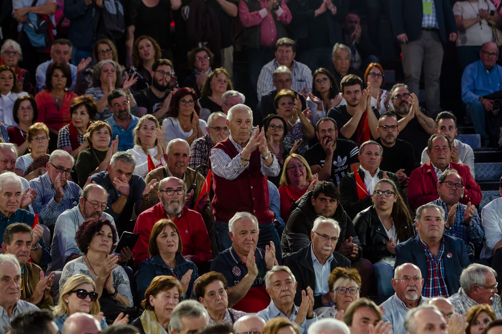 Imágenes del mitin del PSOE en Cádiz