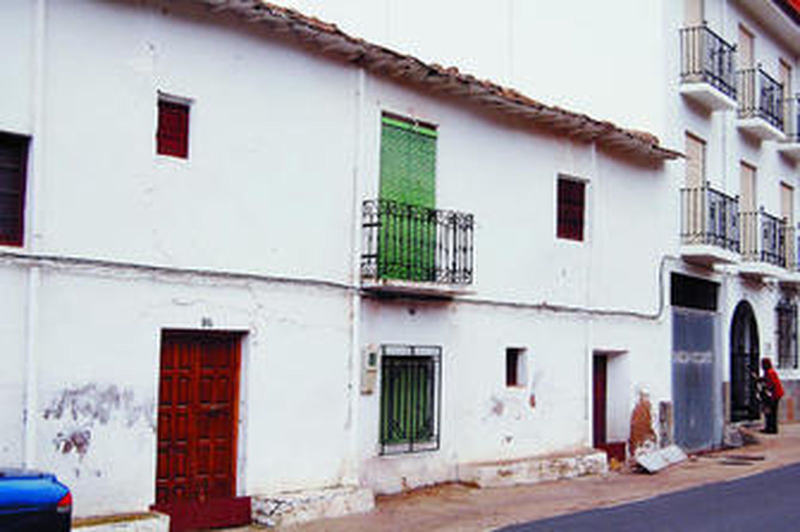 Exterior de la vivienda que el Ayuntamiento quiere convertir en museo.