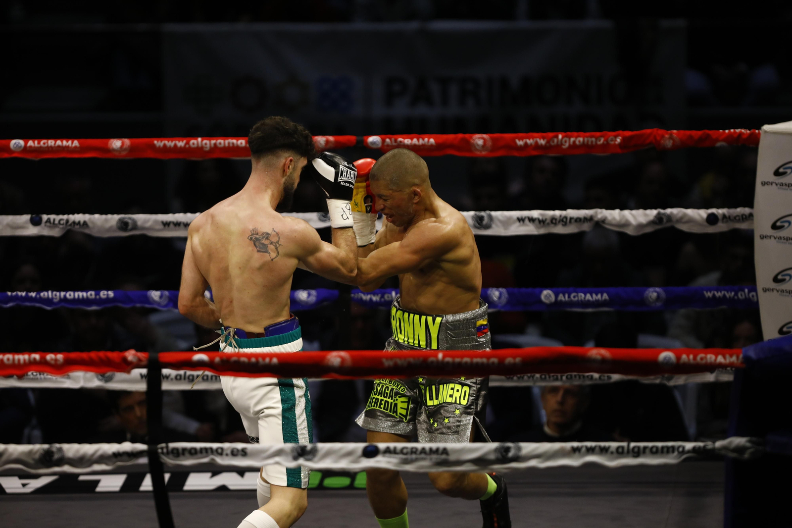 Las imágenes del combate entre José Luis Navarro Jr y Ronny Landaeta en Córdoba