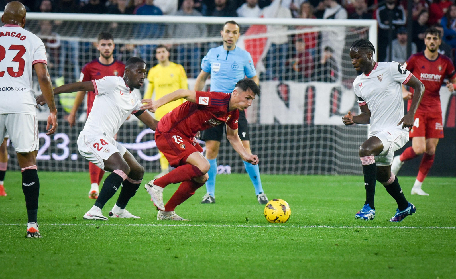 Las imágenes del Sevilla-Osasuna