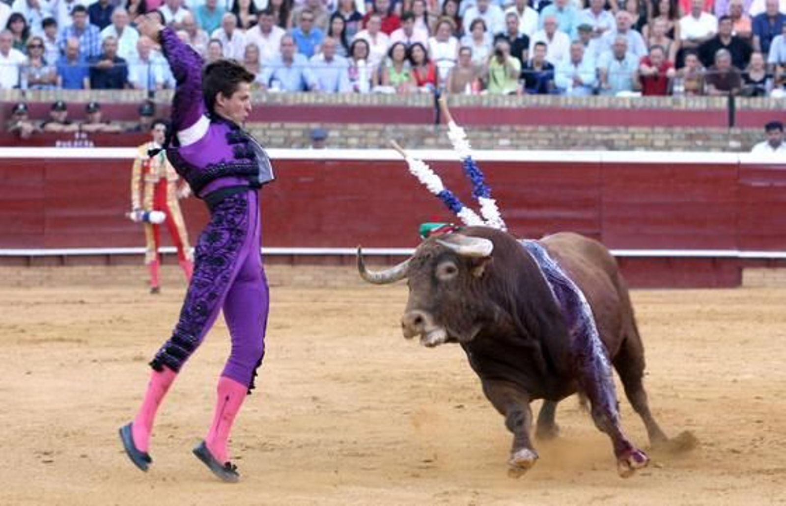 El Juli y Talavante se dan cita en la Merced en una tarde triunfal para ambos.

Foto: Espinola