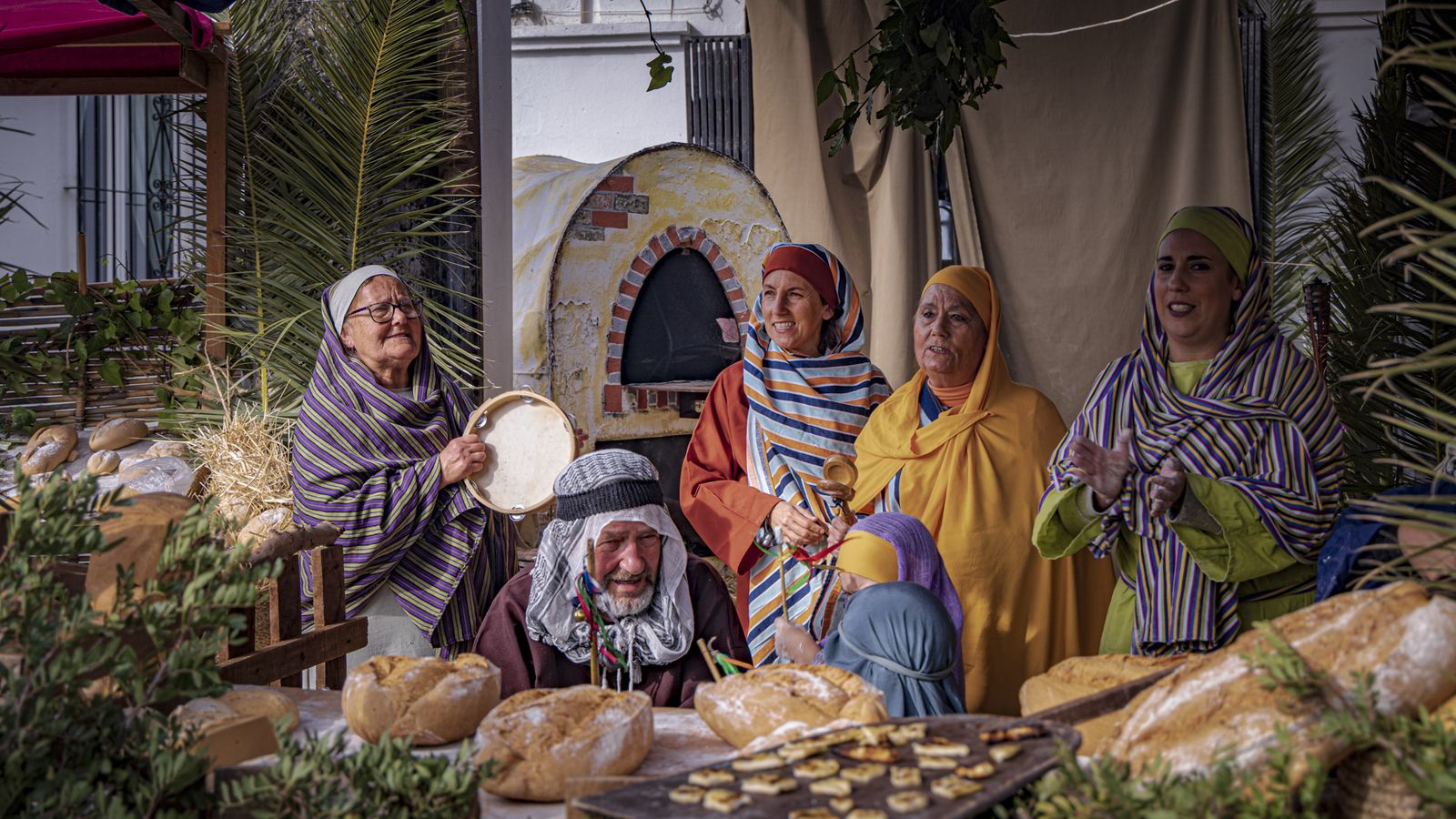 Las imágenes del Belén viviente en Medina Sidonia