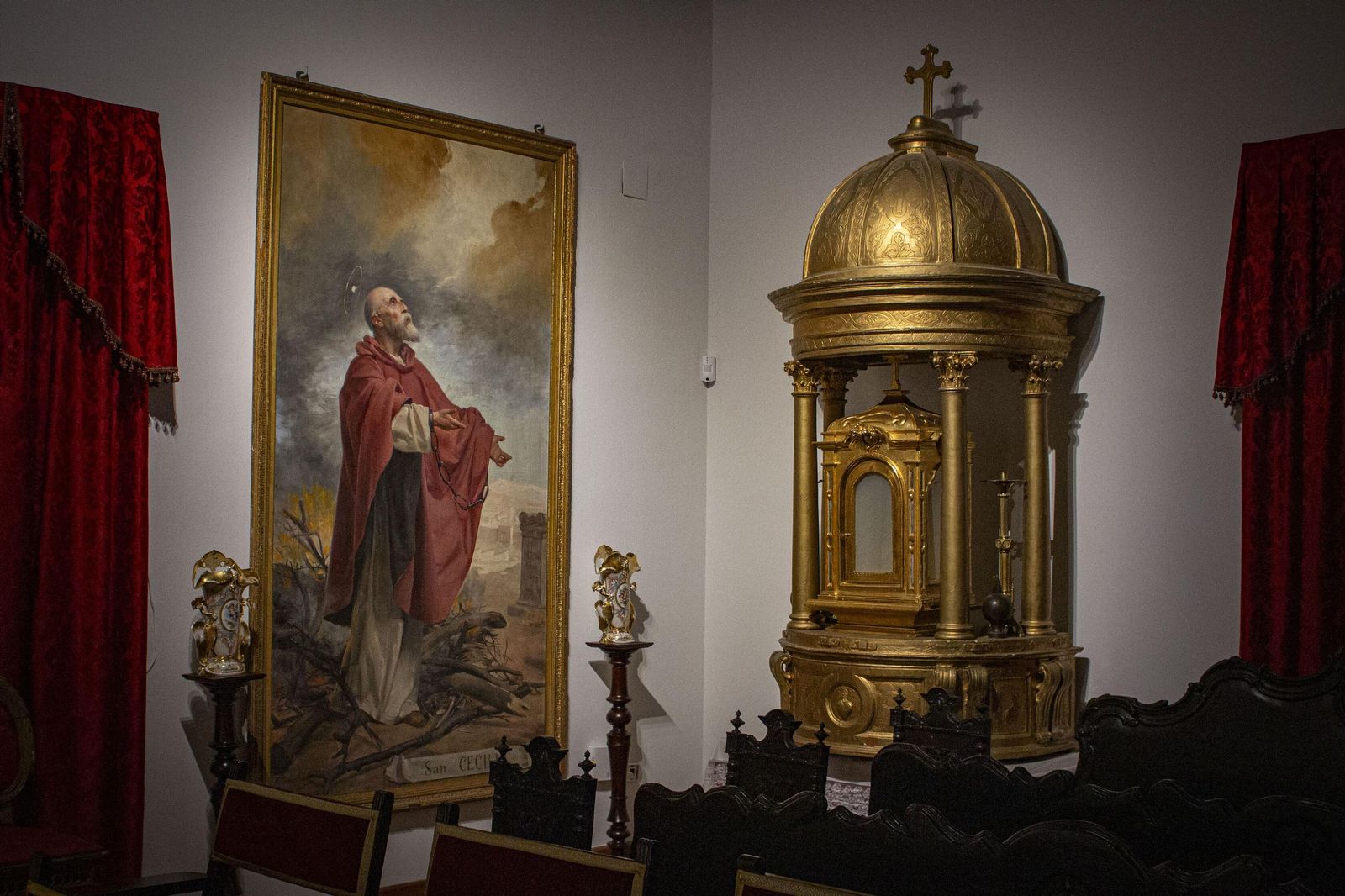 Las mejores imágenes del nuevo museo en la Basílica de la Virgen de las Angustias de Granada
