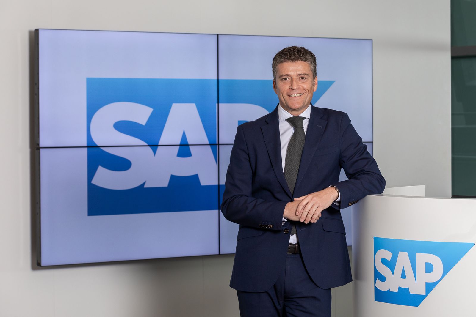 David González-Seco, en la sede de SAP.